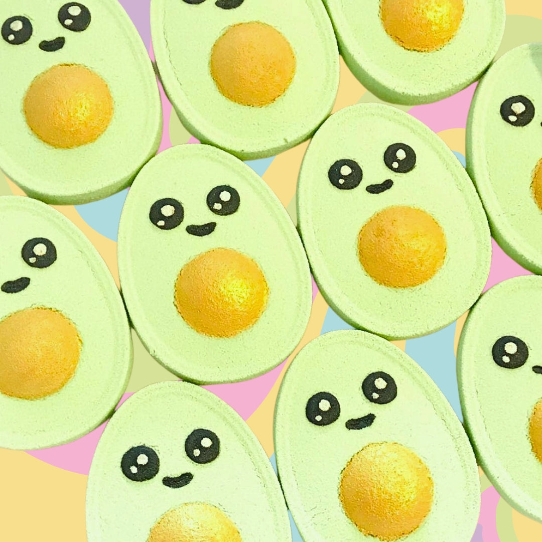 Avocado Bath Bomb - Bubblegum - 185g