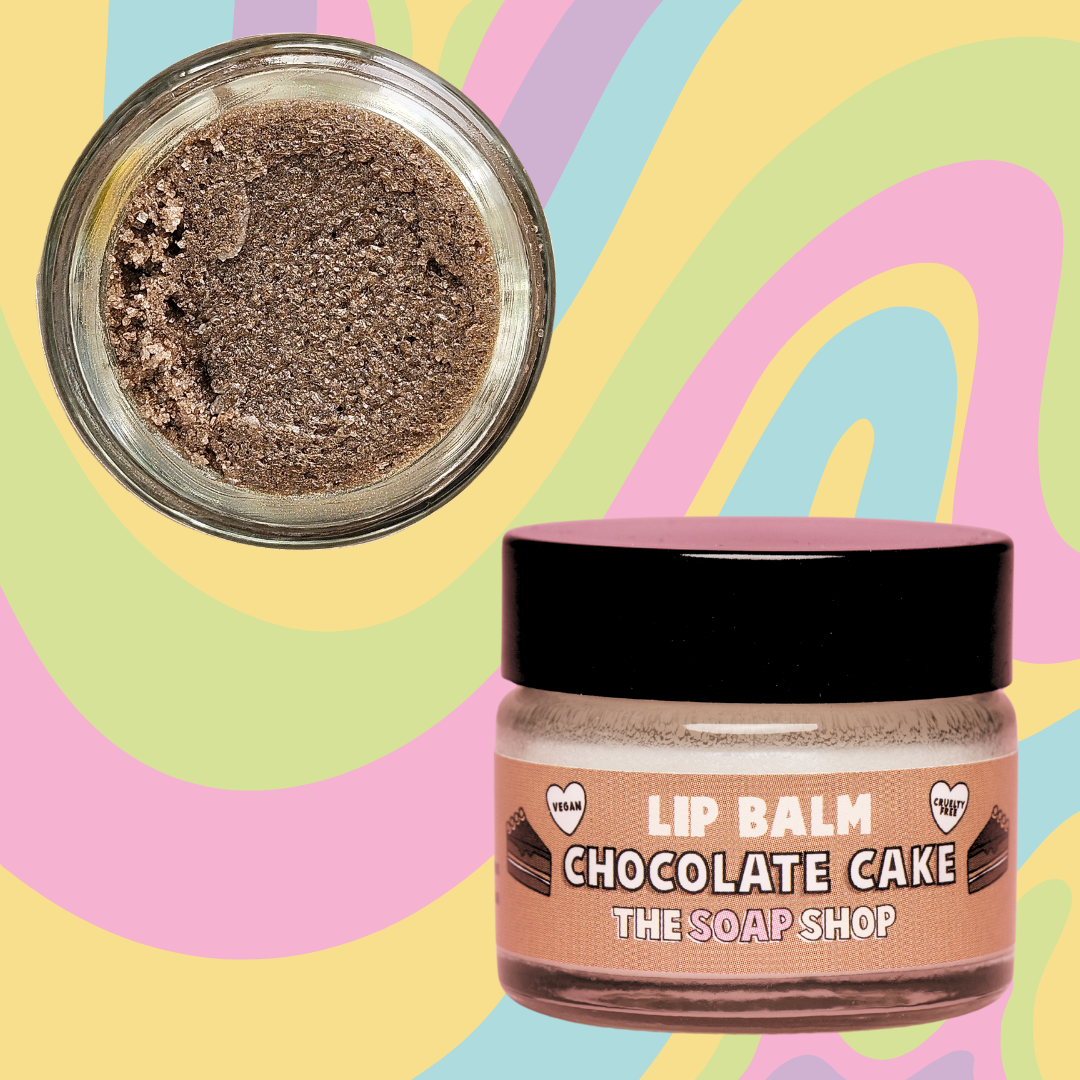 Chocolate Cake Lip care | Balm & Scrub Bundle