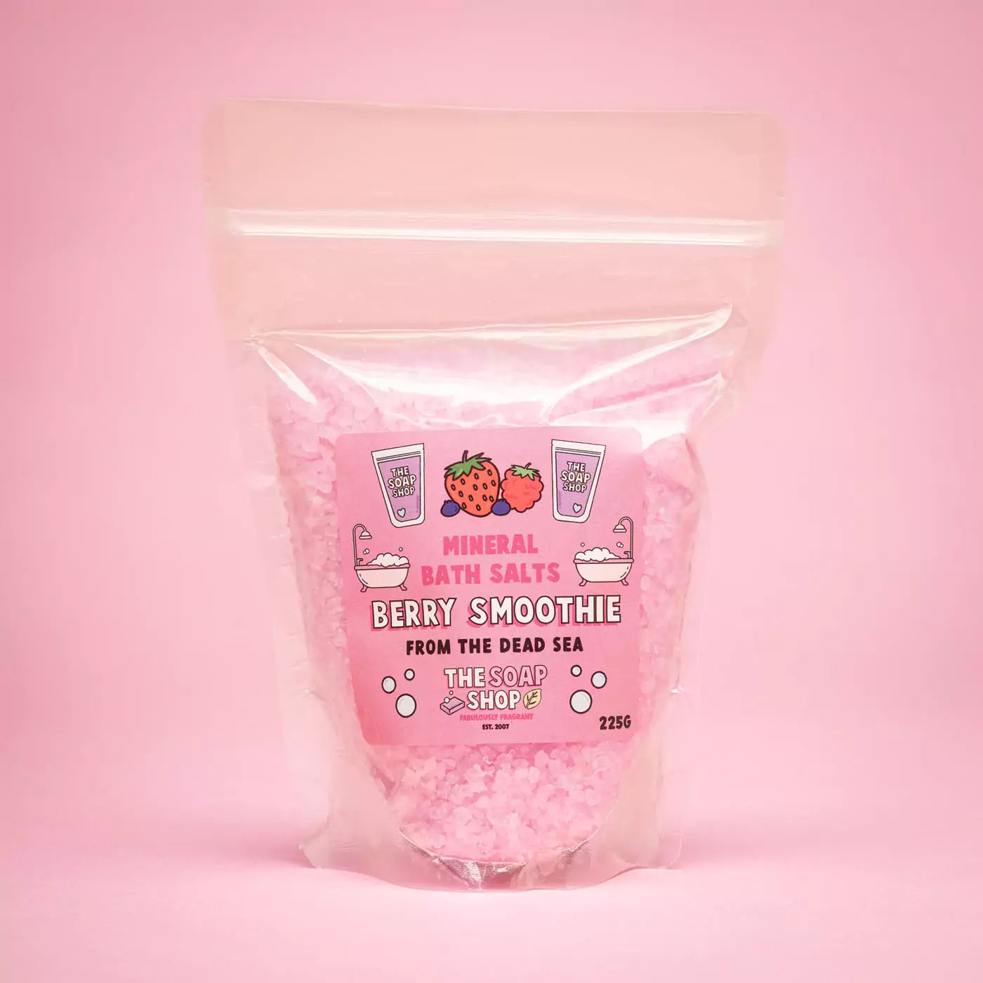 Berry Smoothie bath salt 225g