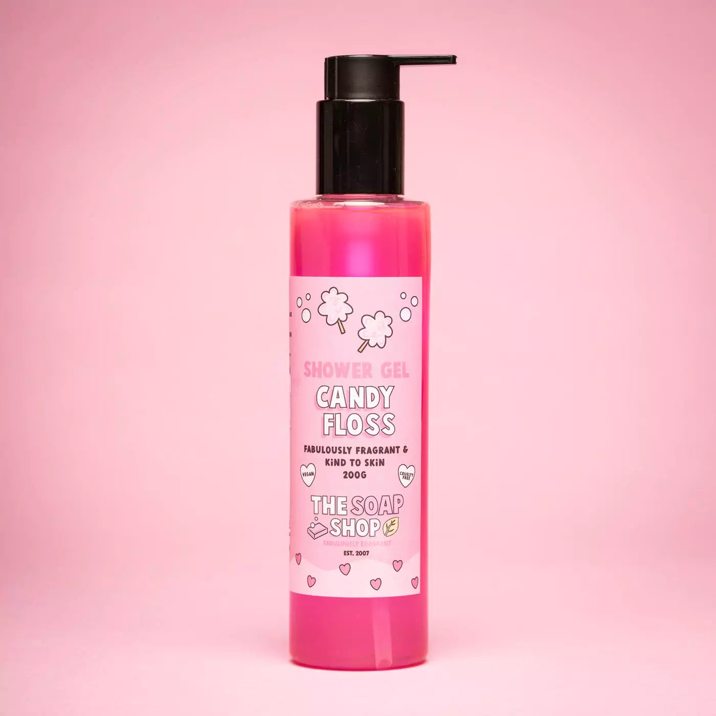 Candyfloss shower gel