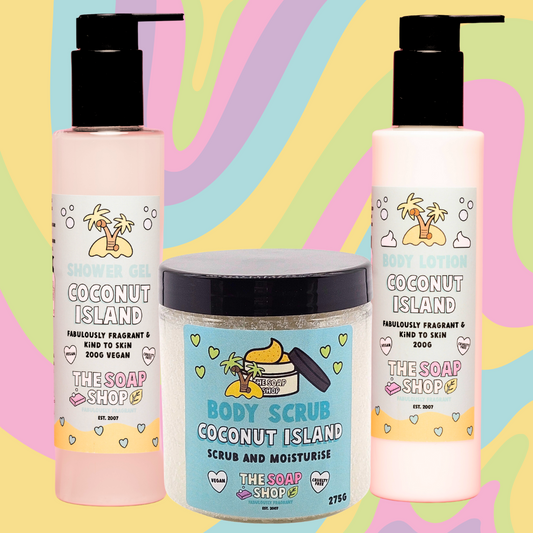 Coconut Island Bath & body bundle