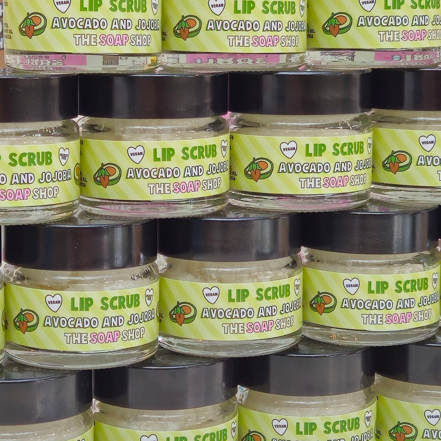 Avocado and jojoba lip scrub 15g