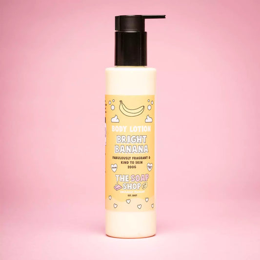 Bright banana body lotion