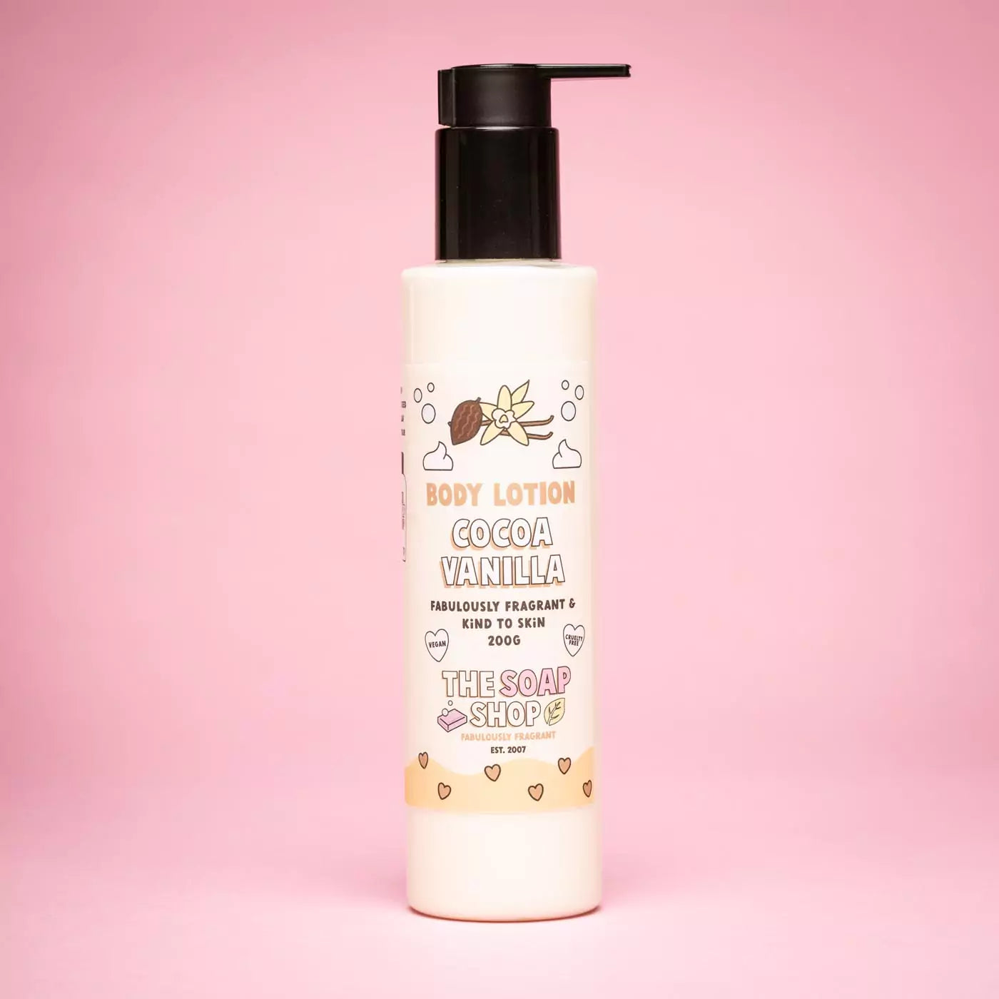 Cocoa vanilla body lotion