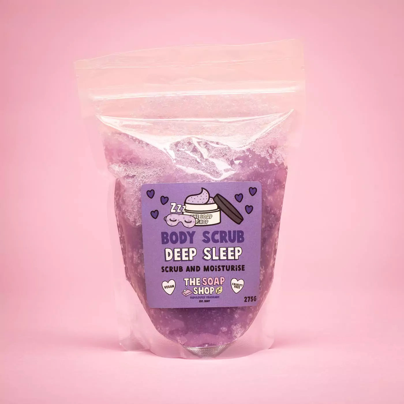 Deep sleep body scrub