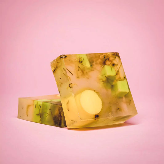 Summer meadow soap bar